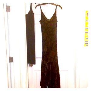 Burnout evening dress